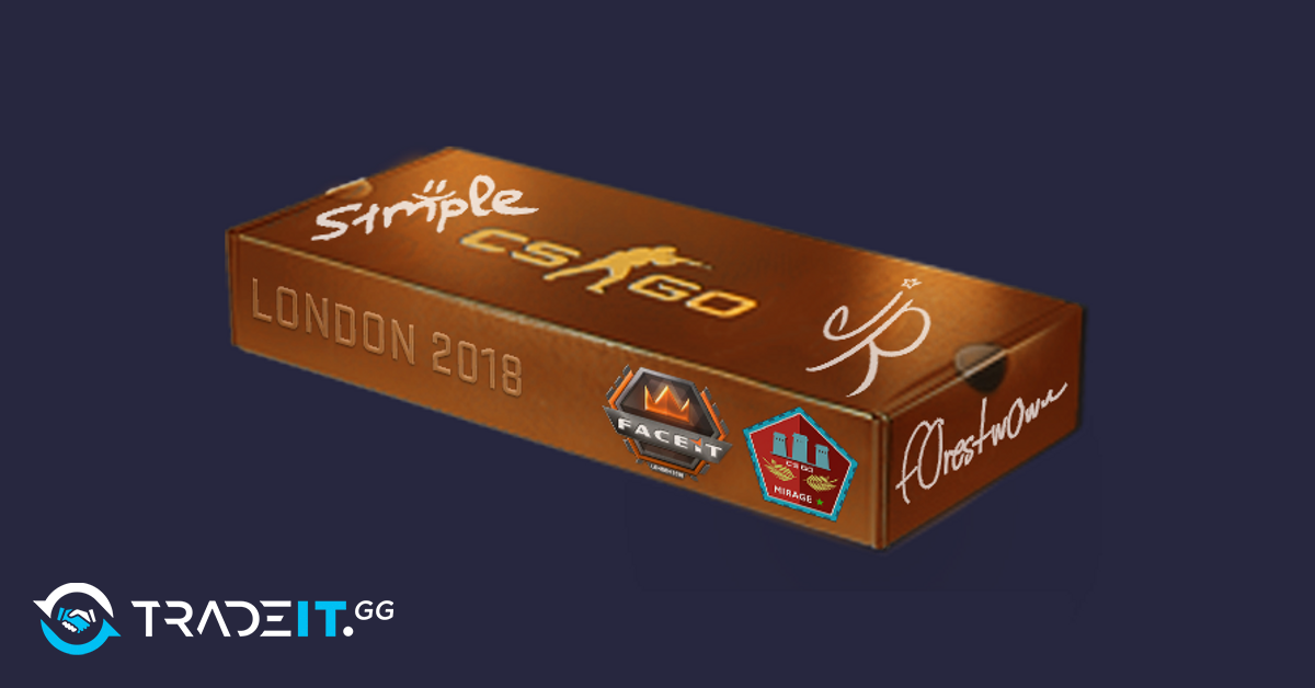 London 2018 Mirage Souvenir Package Tradeit