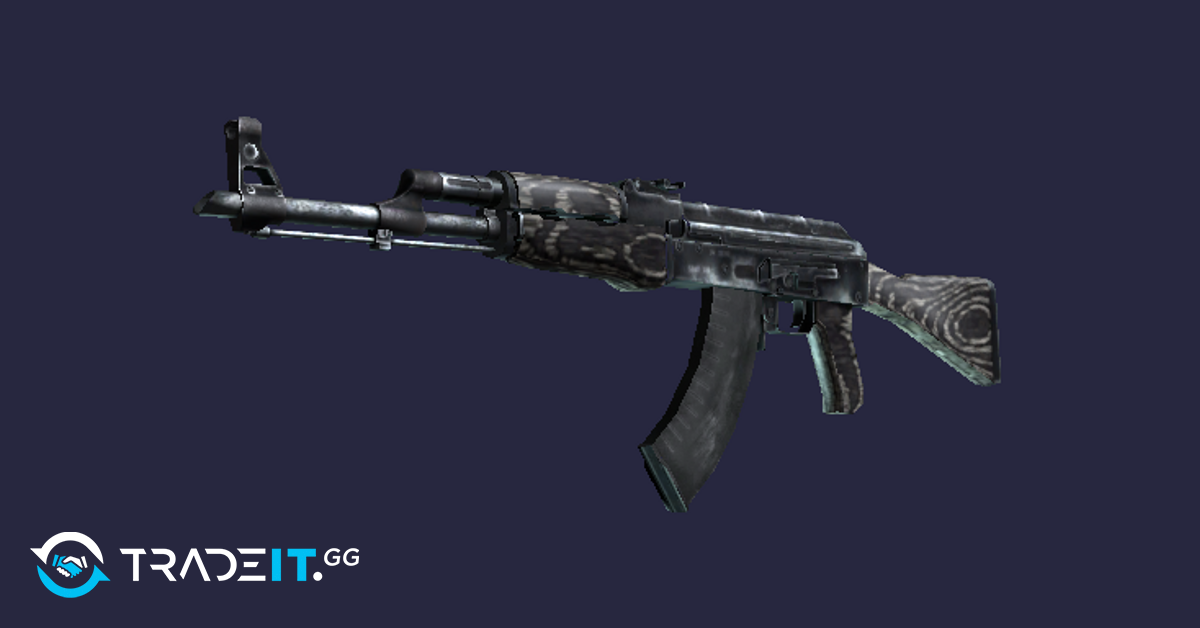 AK-47 Black Laminate | Tradeit