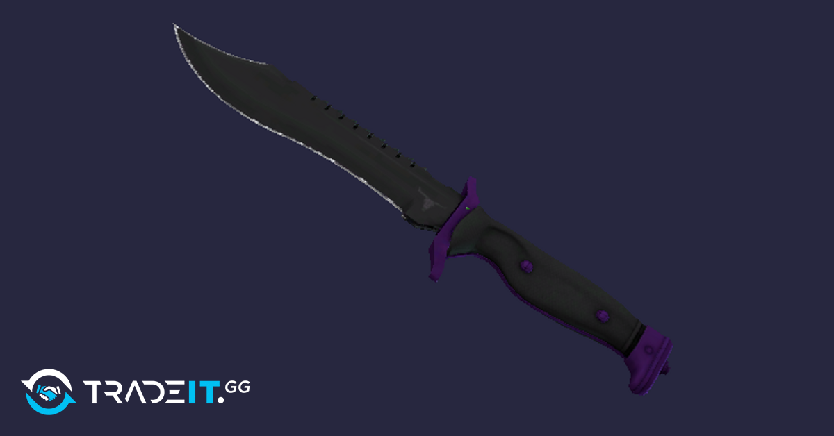 Bowie Knife Ultraviolet | Tradeit