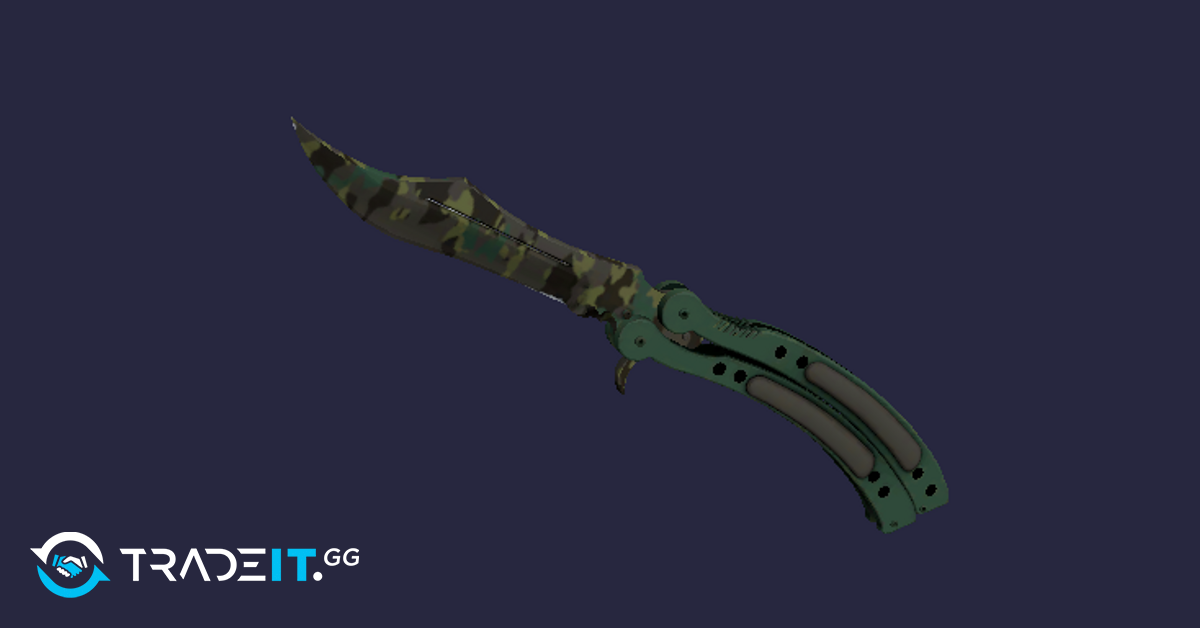 Butterfly Knife Boreal Forest 