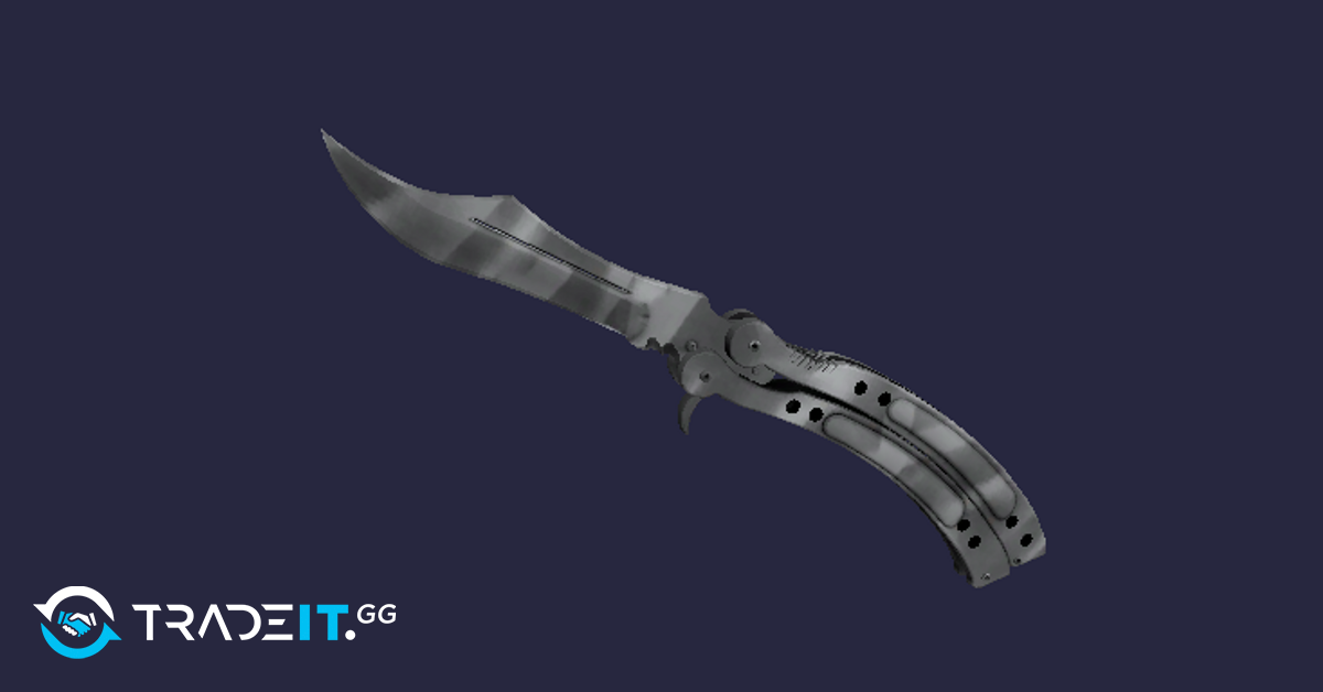 Butterfly Knife Urban Masked Tradeit