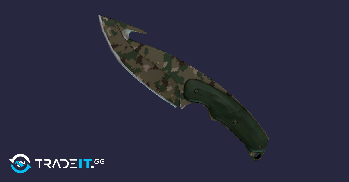 Gut Knife Forest DDPAT | Tradeit