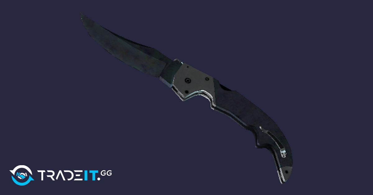 Falchion Knife Blue Steel | Tradeit