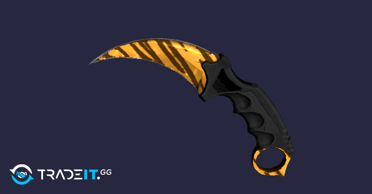 Karambit Tiger Tooth | Tradeit