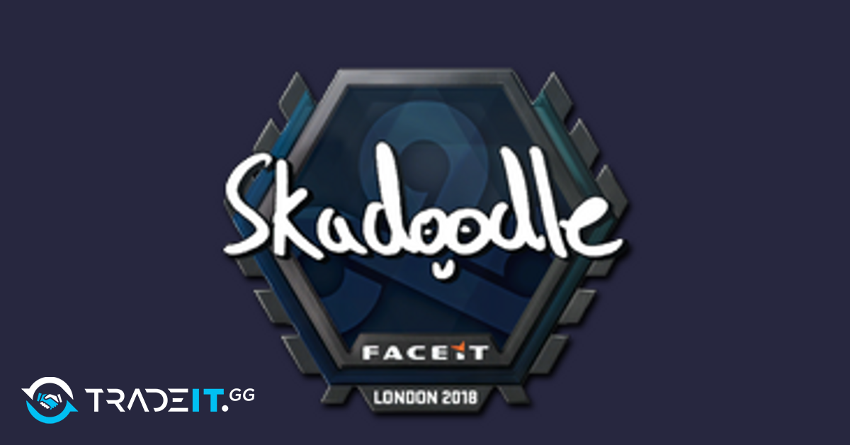 Sticker Skadoodle London 2018 | Tradeit