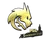 Sticker | Team Spirit (Gold) | Stockholm 2021